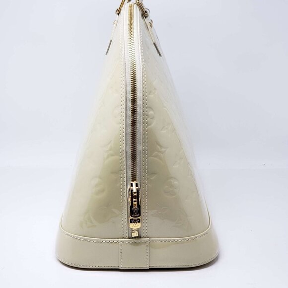 100% Authentic Louis Vuitton Alma GM Vernis Hand Bag - Picture 4 of 12